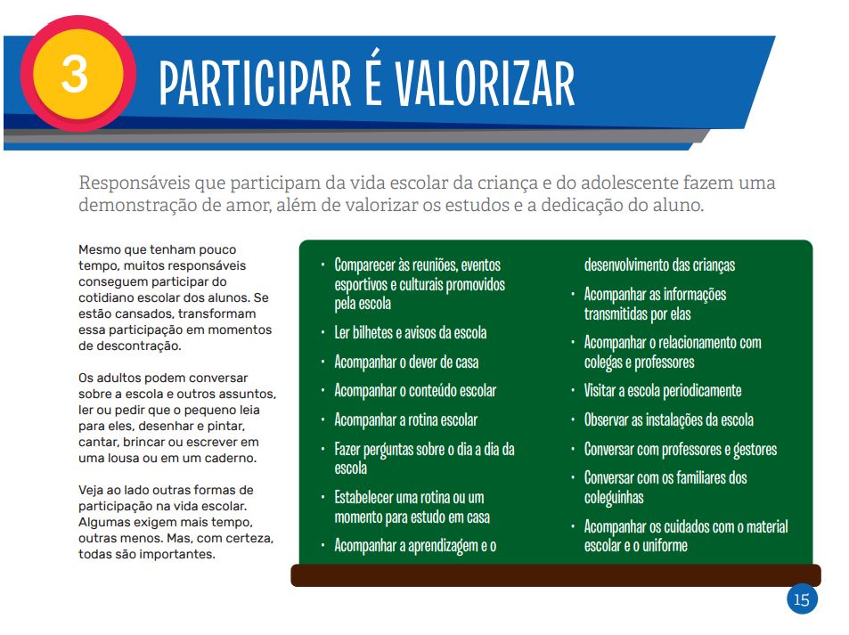 3 A LEITURA TRANSFORMANDO A RELAÇÃO ENTRE A ESCOLA E A FAMÍLIA