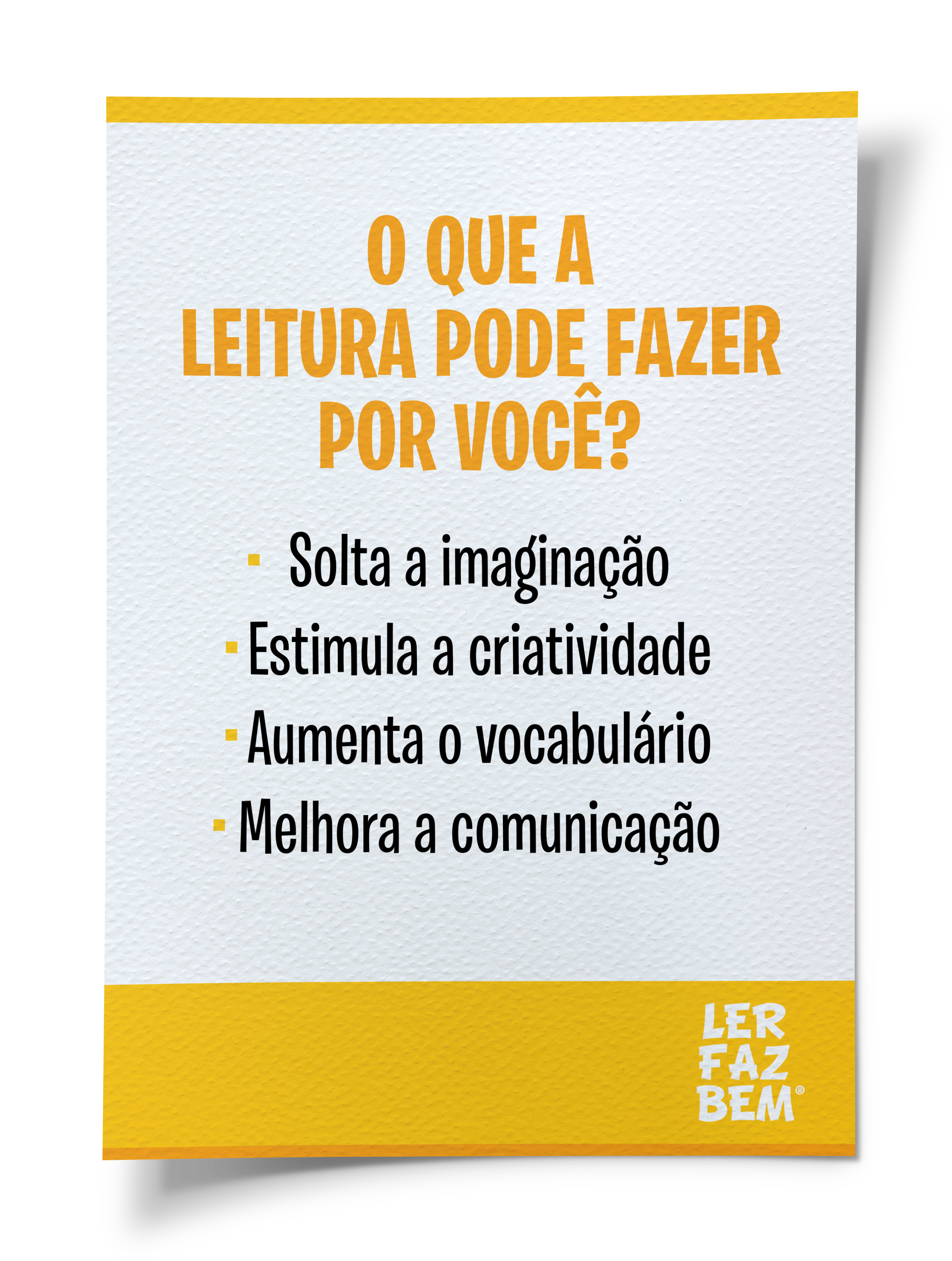 CARTAZ AMARELO