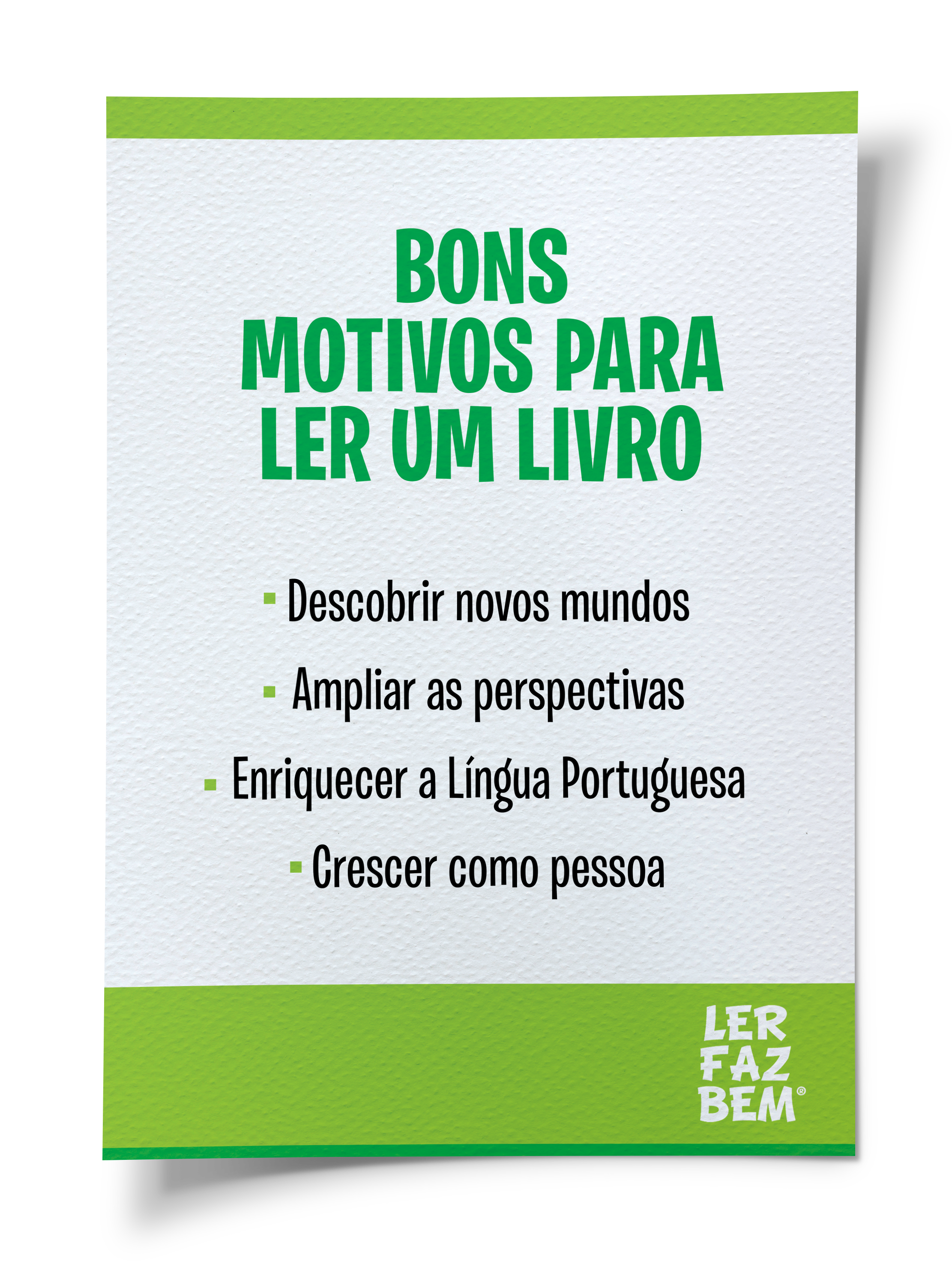 CARTAZ VERDE