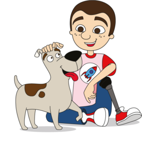 menino e cachorro branco menino e cachorro branco
